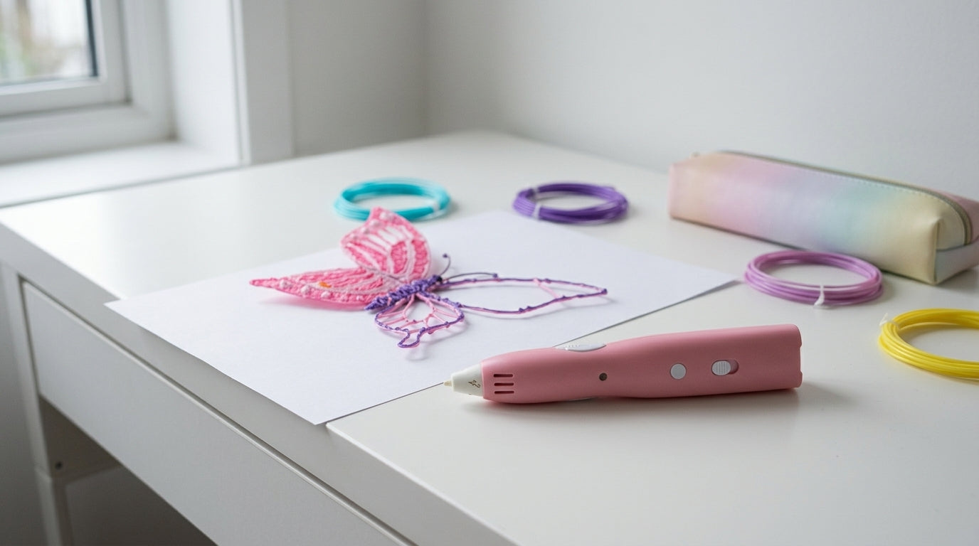 Werkstuk maken met een 3D pen: 8 ideeën voor school