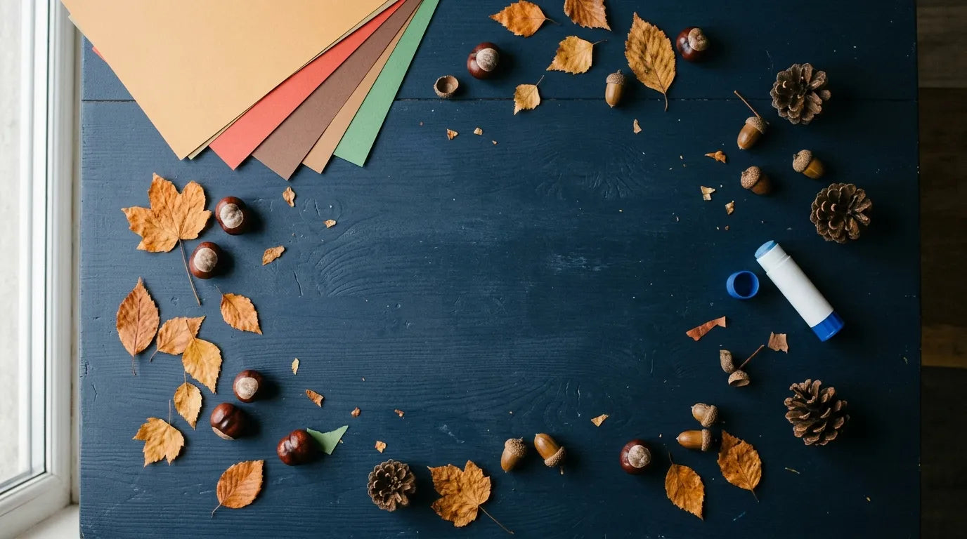 Herfst knutselen met kinderen: 8 ideeën met bladeren, kastanjes en de 3D pen