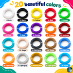 PCL filament 20 colours for wireless 3D pens