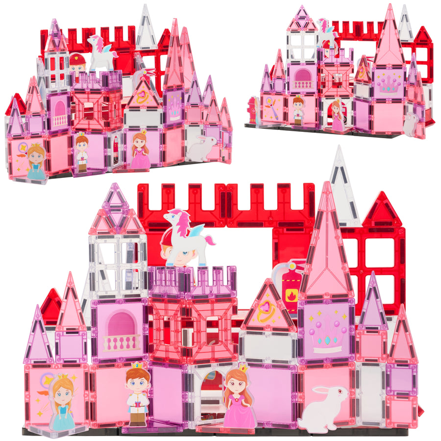 Magnetic Tiles - Princess Paradise - 37-delig - Magnetisch Speelgoed