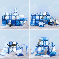 Magneettegels - Frozen Constructions Editie - 56 Stuks 