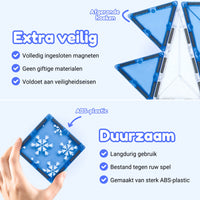 Magneettegels - Frozen Constructions Editie - 56 Stuks 