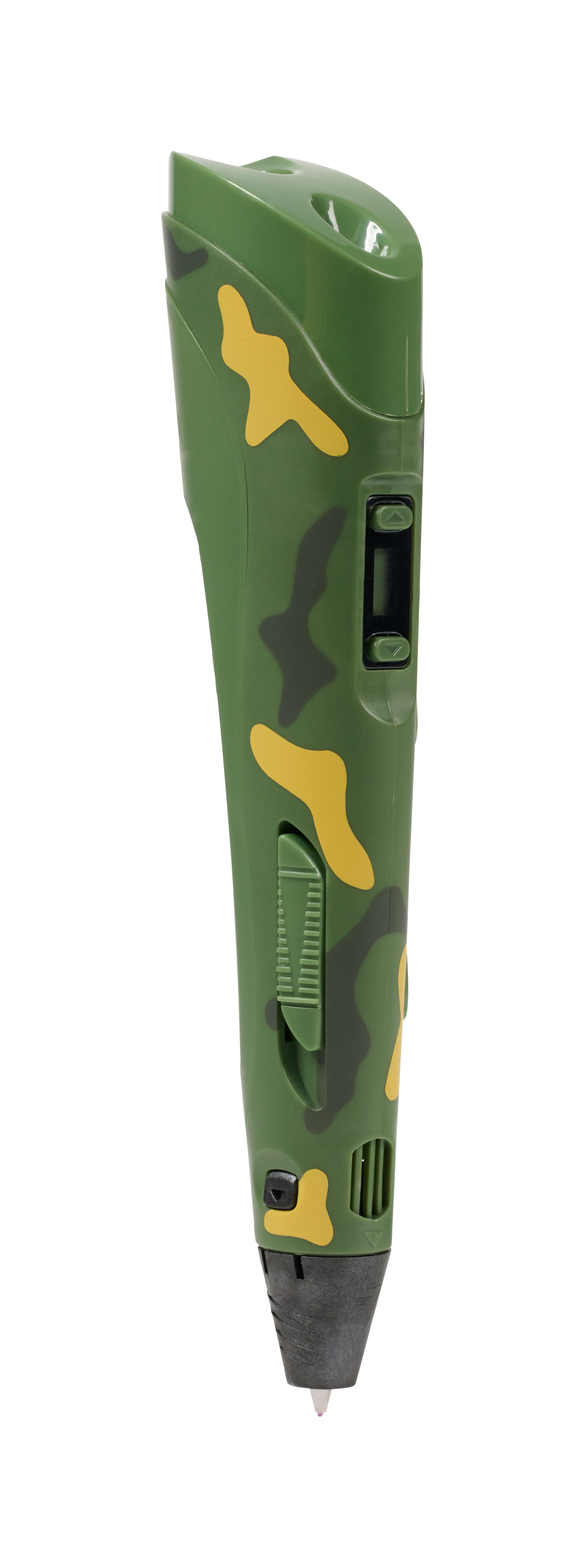 Losse 3D pen in camouflage print van Fits4Kids vrijstaand