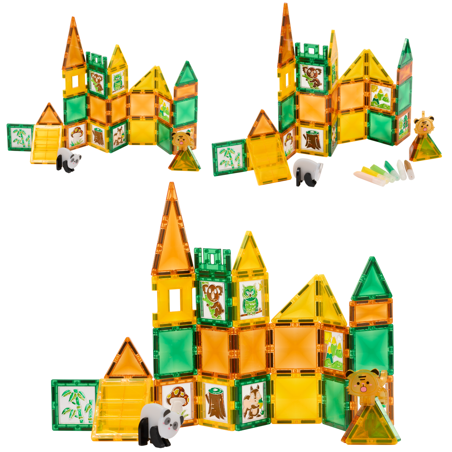 Magnetic Tiles - Jungle Journey - 47-delig - Magnetisch Speelgoed