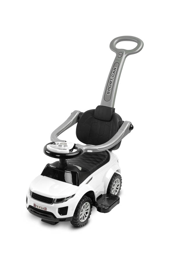 Sport Car Ride-On van Toyz - 3-in-1 Speelplezier voor de Kleinsten - Wit