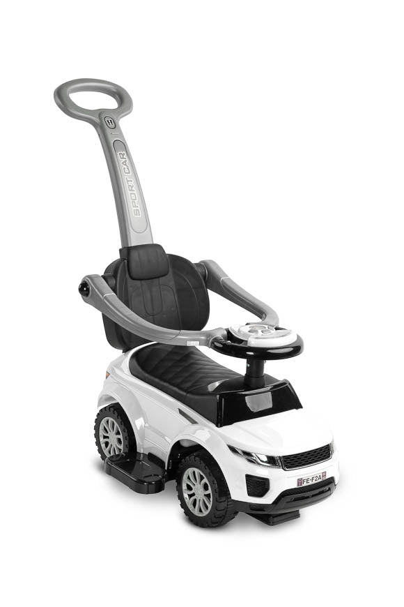 Sport Car Ride-On van Toyz - 3-in-1 Speelplezier voor de Kleinsten - Wit