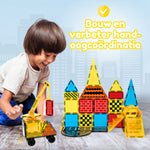 Magnetic Tiles Construction Master van Fits4Kids verbetert handoogcoördinatie bij kinderen