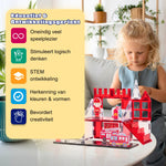 Educatieve voordelen van Magnetic Tiles Fire Fighters van Fits4Kids waaronder STEM ontwikkeling