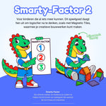 Magnetic Tiles Frozen Construction van Fits4Kids met Smarty Factor 2 gemiddelde moeilijkheidsgraad