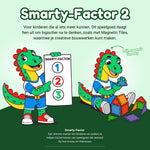 Magnetic Tiles Jungle van Fits4Kids met Smarty Factor 2 gemiddelde moeilijkheidsgraad