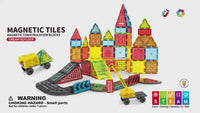 Magnetic Tiles - Construction Master Editie - 90 Stuks