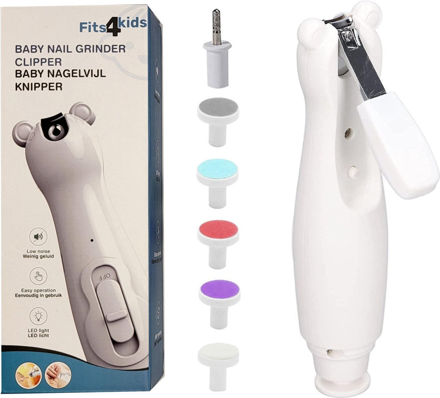 Fits4Kids Elektrische Baby Nagelvijl - Nagelknipper